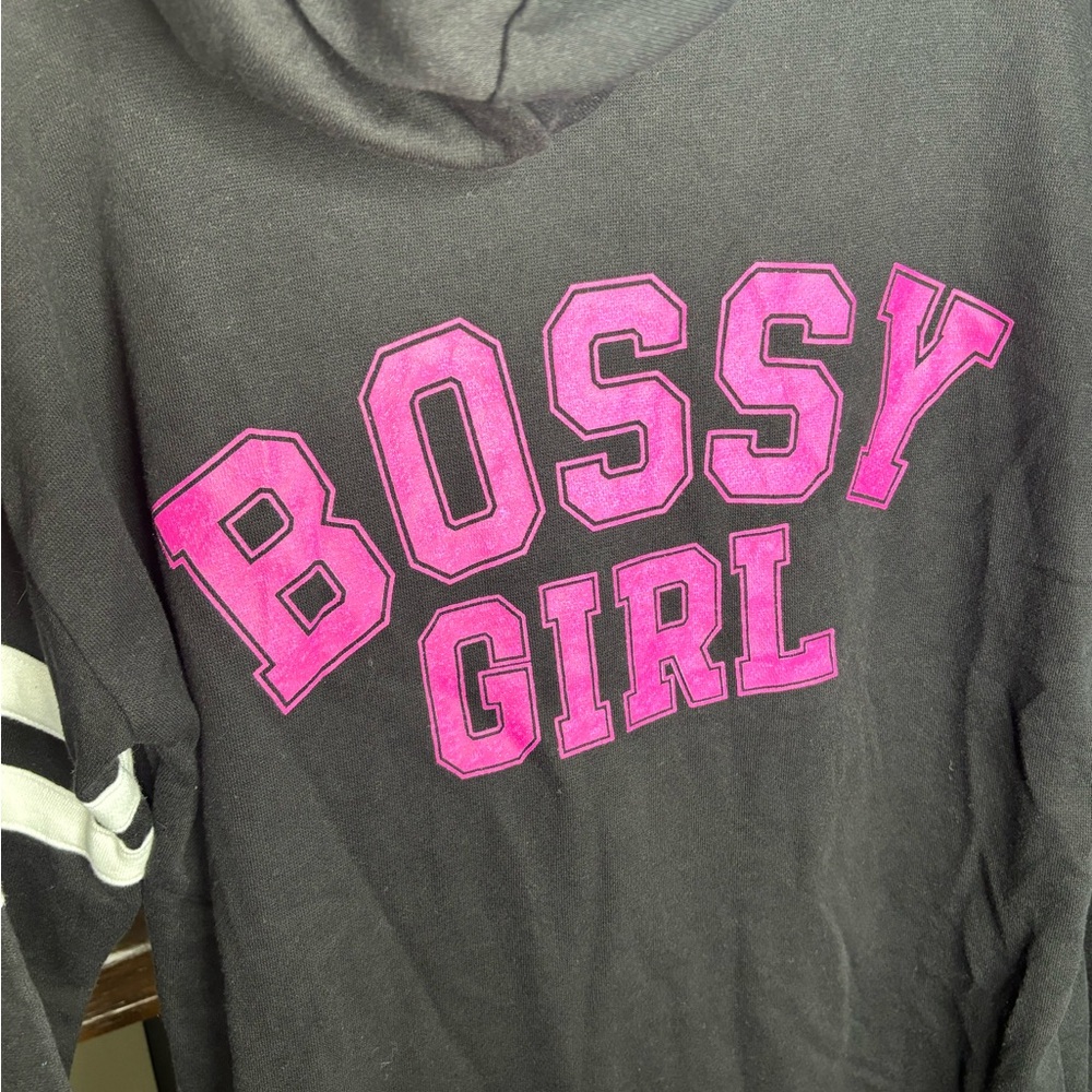 B&B Boutique Graphic Back Hoodie Cotton Blend - Picture 6 of 7